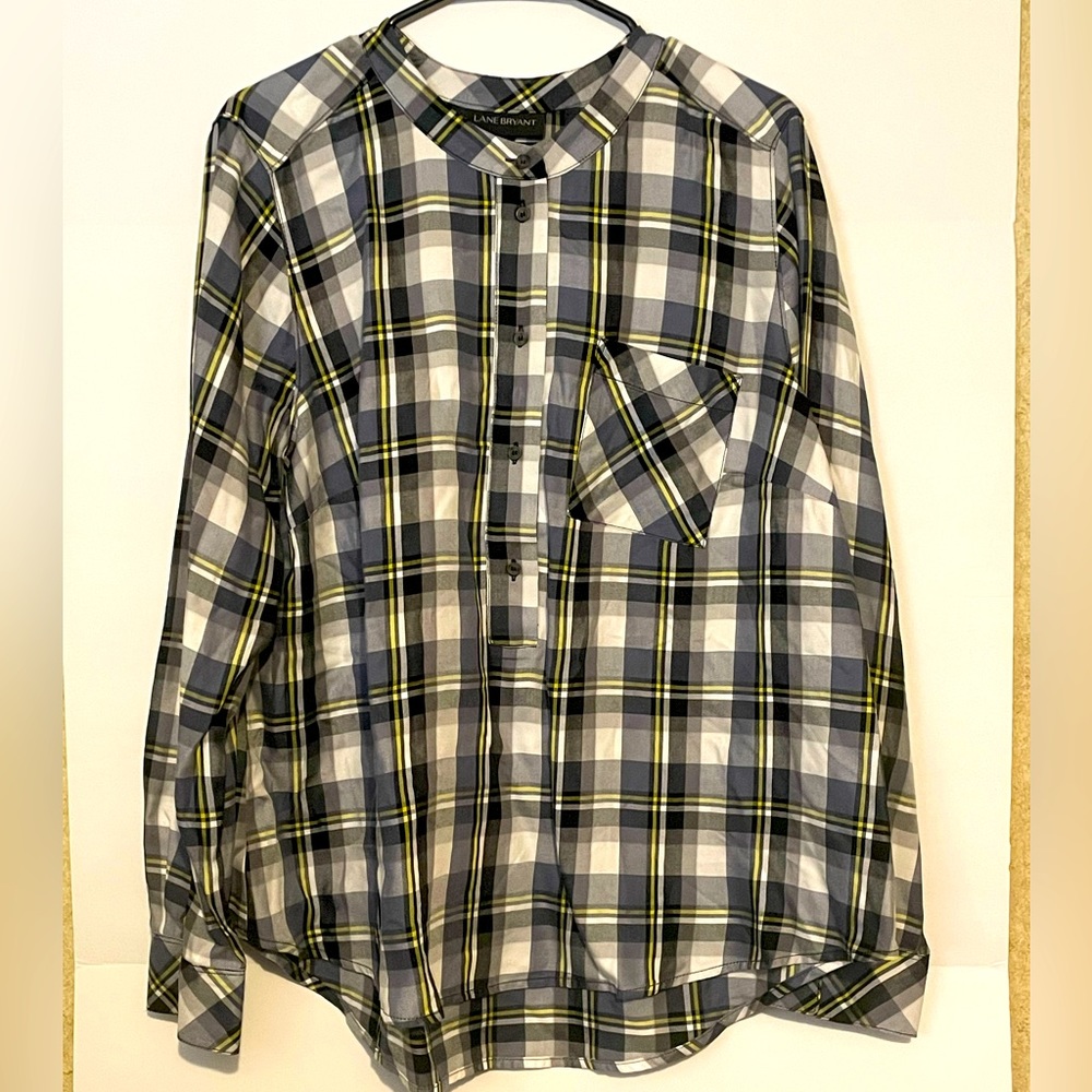 Lane Bryant Plaid Shirt